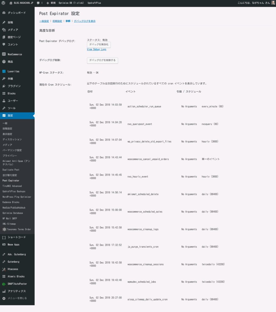 記事に公開期限を設定|Post Expirator 3 PostExpirator-診断